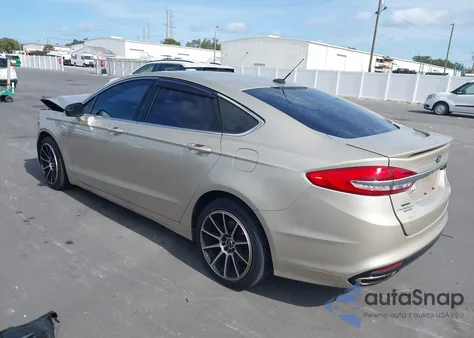 2018 Ford Fusion Titanium из США, поврежденный, VIN 3FA6P0D92JR162010
